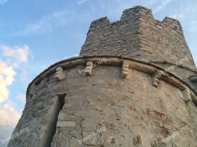 Croatia Tower Olg Stone Architecture