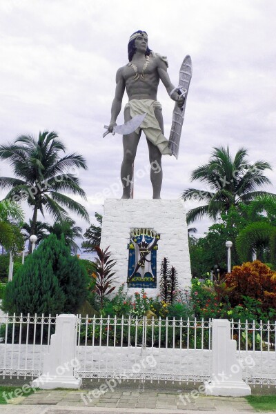 Lapu-lapu Monument Mactan Philippines Statue Free Photos