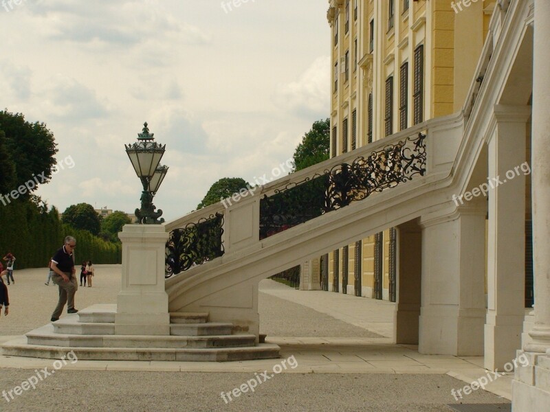 Vienna Belvedere Baroque Stair Castle