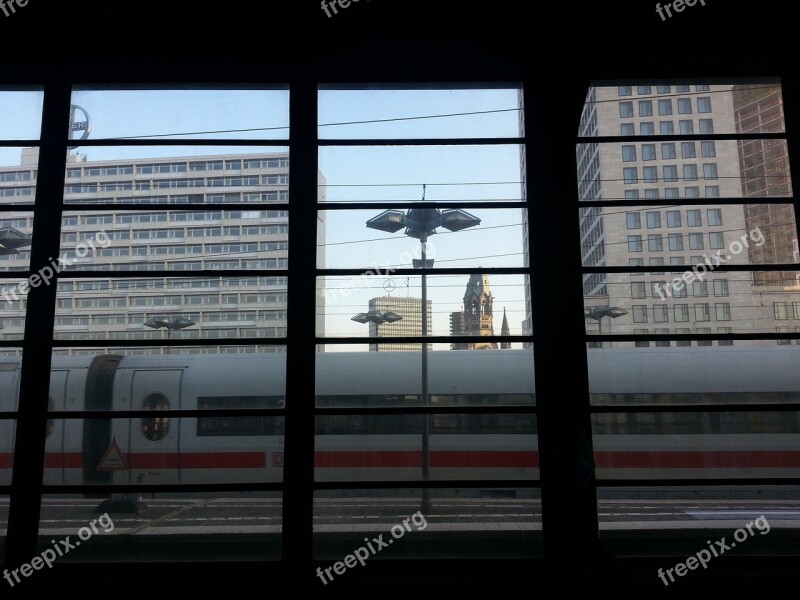 Zoological Garden Train Station Train Berlin Railway Station Capital