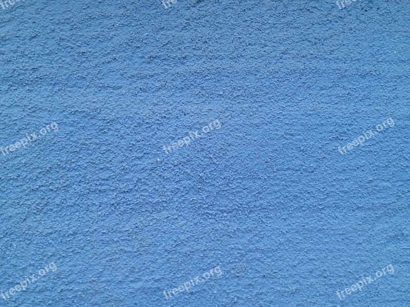 Wall Blue Light Plaster Background