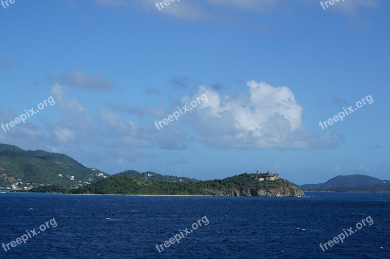 British Virgin Islands Overseas Island Sea Sky