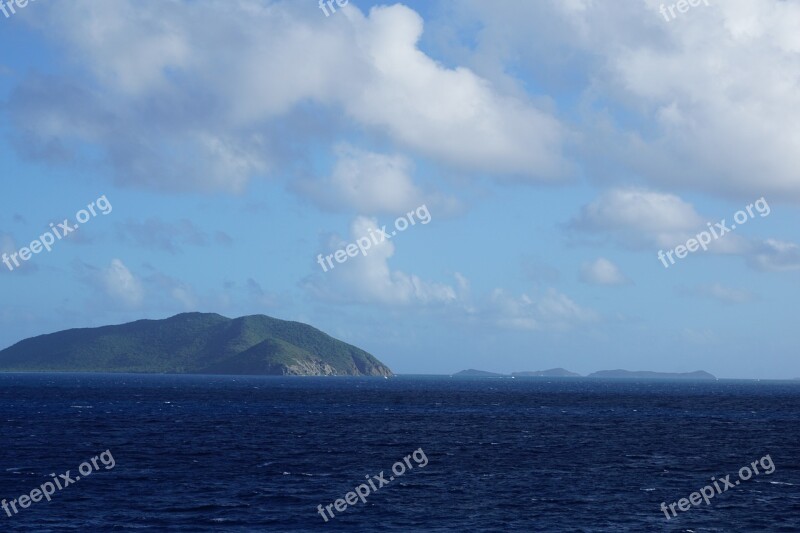 British Virgin Islands Overseas Island Sea Sky