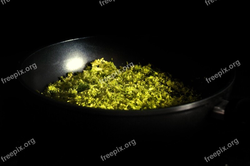 Grated Broccoli Vegetables Healthy Bio