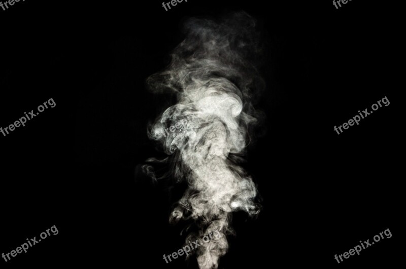 Smoke Steam Toxic Smoking Cigarette