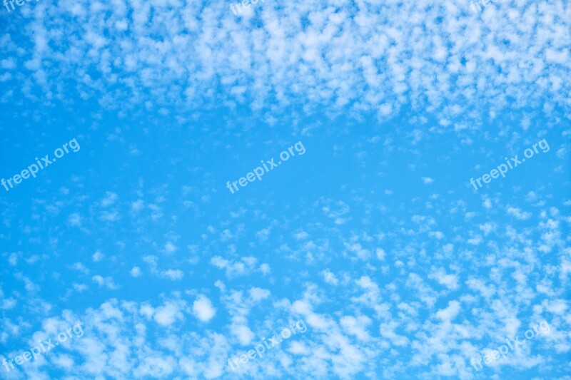 Cloud Blue Sky Clouds Nature