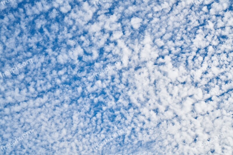 Cloud Blue Sky Clouds Nature