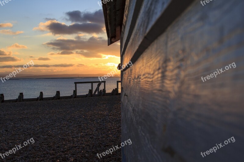 Hayling Island Beach Huts Free Photos