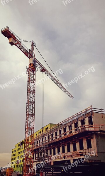 Site Shell Transport Work Crane