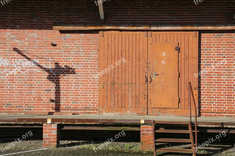 Scale Factory Stock Harbor Building Industrial Building