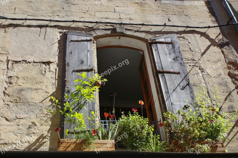 Shutters Panel Shops Window Wooden Shutters Old Building