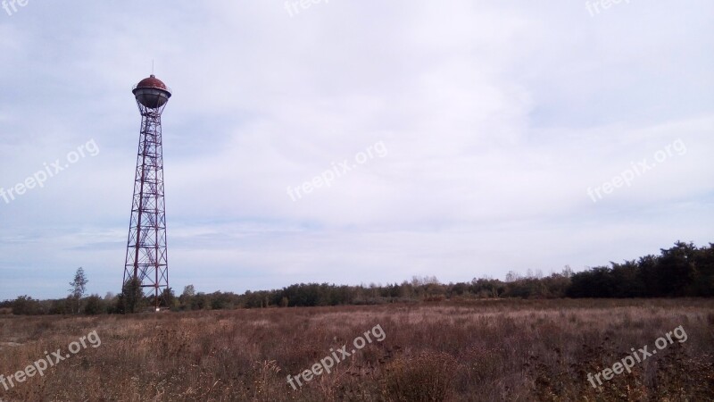 Technology Water Tower Deutzen Landmark Old