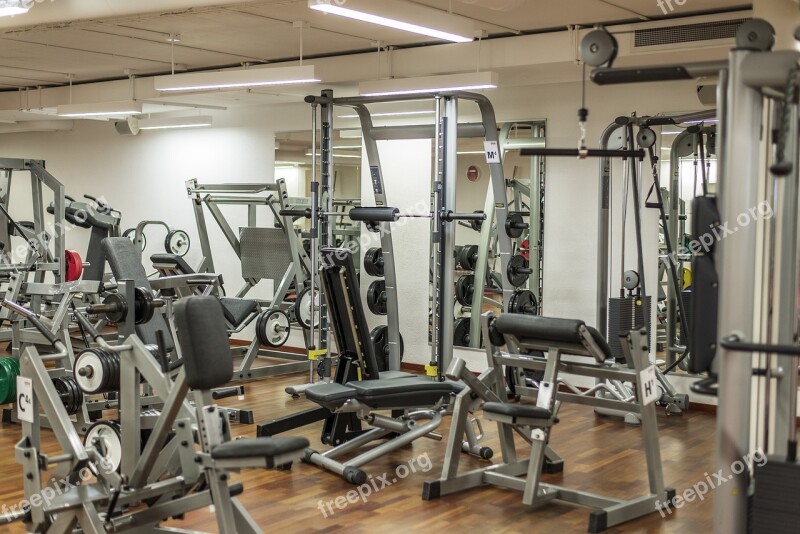 Fitness Studio Fitness Sport Train Gym