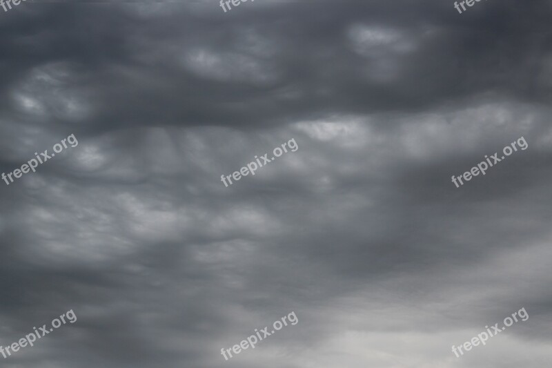 Storm Cloud Stormy Thick Atmospheric