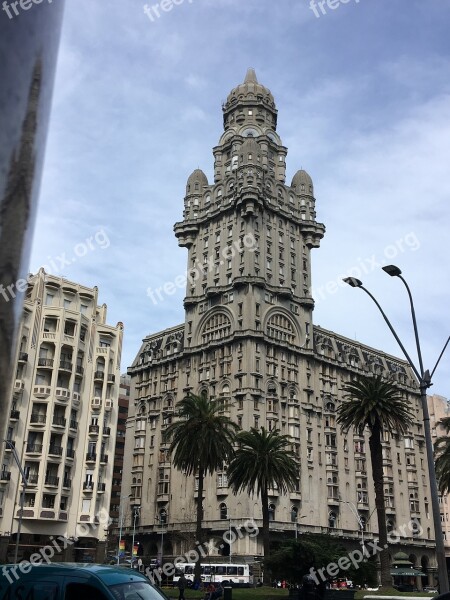 Palace Montevideo Uruguay Architecture Old