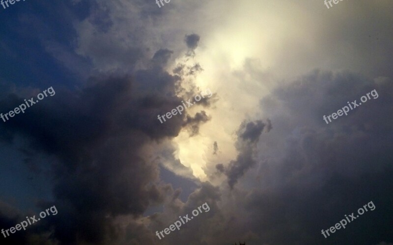 Sky Clouds Landscape Mood Weather