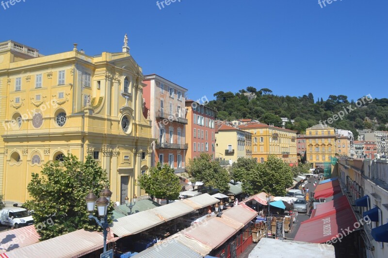 Nice French Riviera Mediterranean France Sunshine