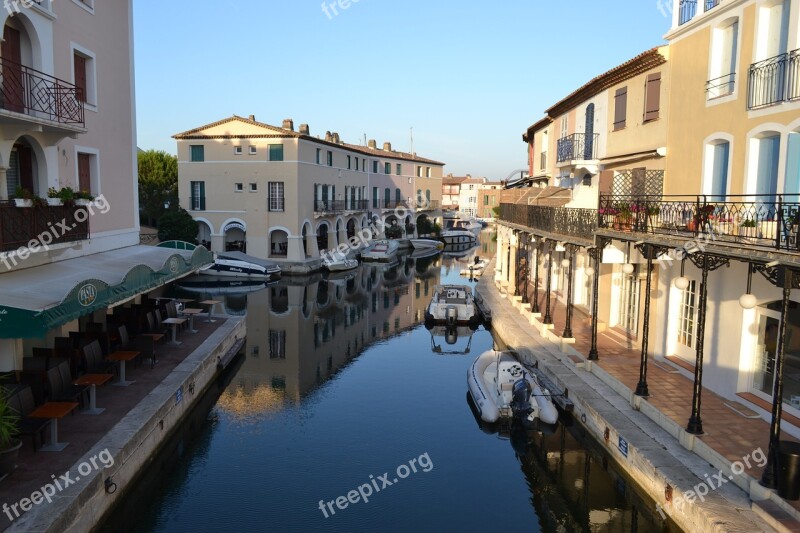 Port-grimaud French Riviera Mediterranean France Sunshine