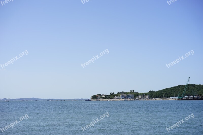 Sea Tidal Republic Of Korea Free Photos