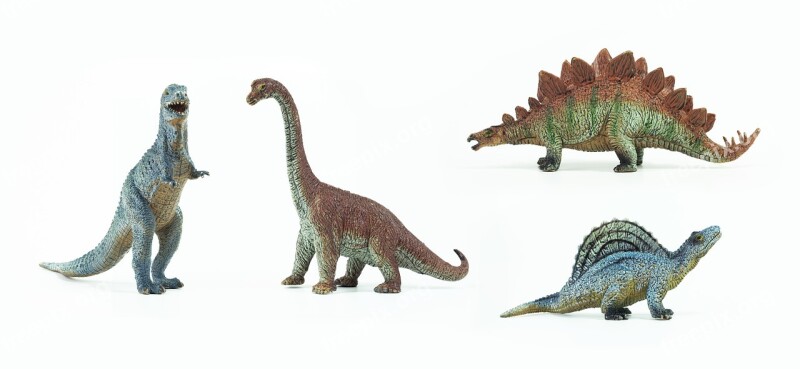 Dinosaurs Toy Animals Jurassic Colorful