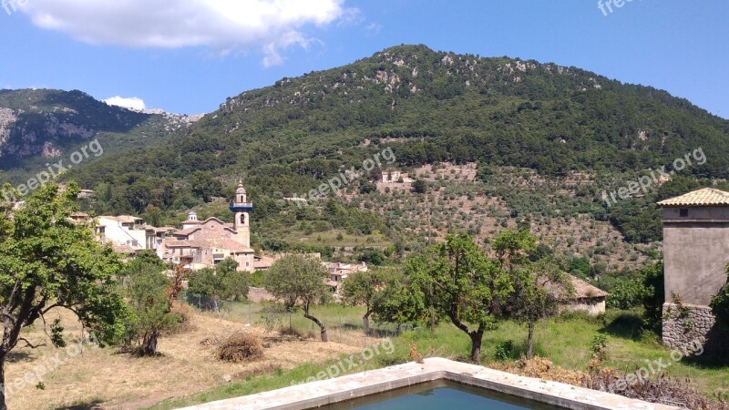 Valldemossa Majorca Spain City Tourism