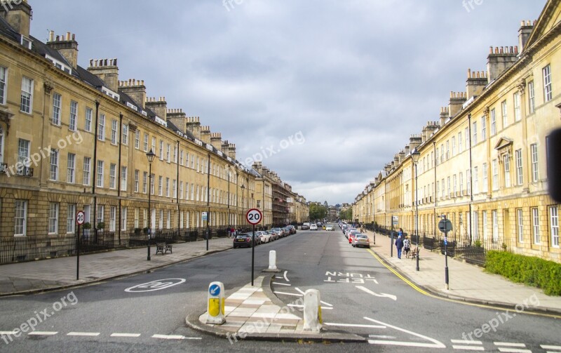 Bath Uk England Architecture Tourism