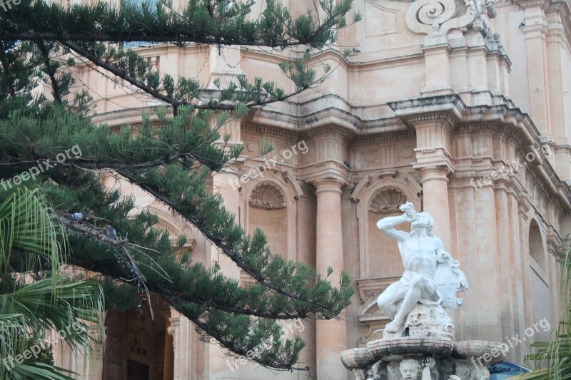 Noto Sicily Architecture Italy Old