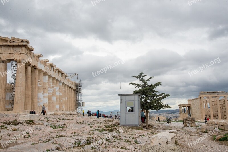 Acropolis Athens Greece Tourism Free Photos