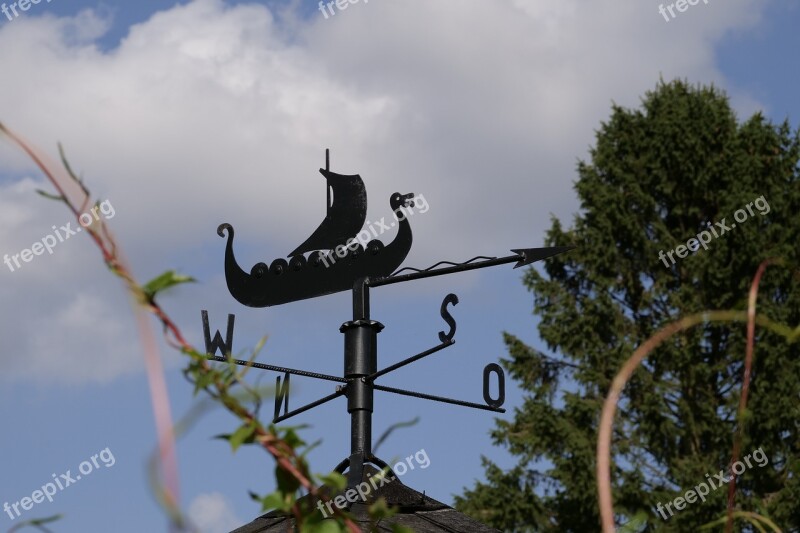 Weathervane Artwork Metal Art Art Vikings Boat