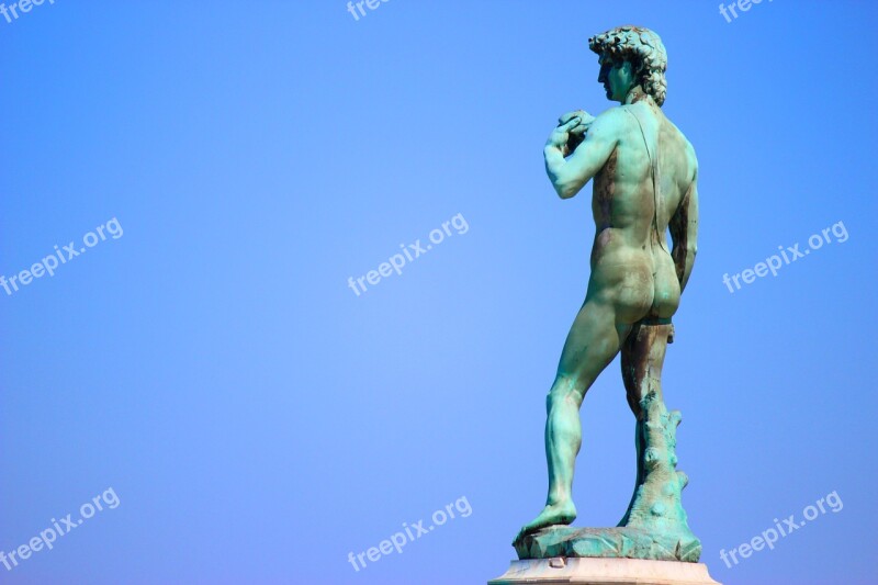 Florence Tuscany Italy David Piazzale Michelangelo