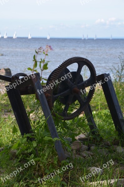 Winch Sea Old Free Photos