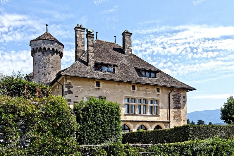 Chateau Di Ripaille Chateau France Manor House