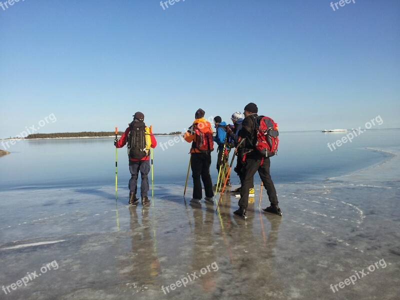 Ice Sea Nature Snow Water