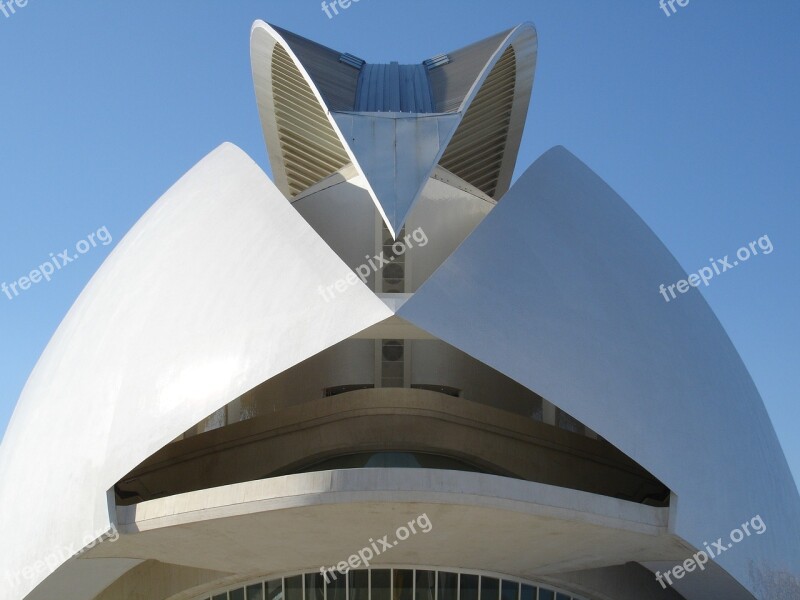 Oceanografic Valencia Architecture Spain Free Photos