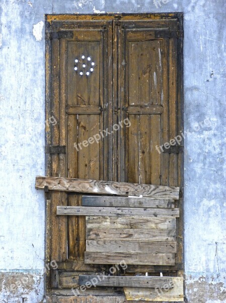 Window Walled Abandoned Old Abandonment