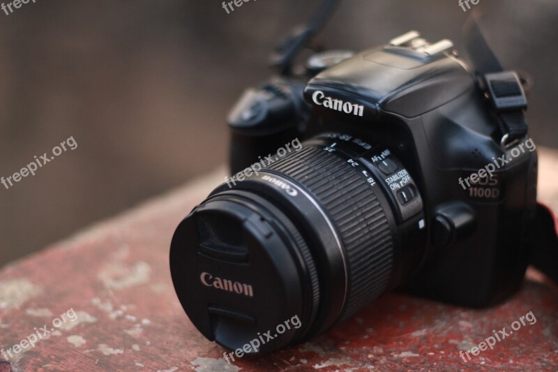 Camera Canon Eos 1100d Dslr Lens Cañoñ