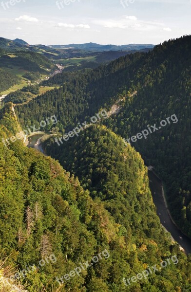 Pieniny Dunajec Sokolica Top Pine