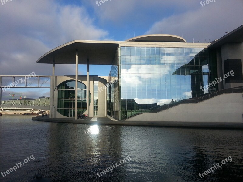 Berlin Government District Capital Bundestag Building