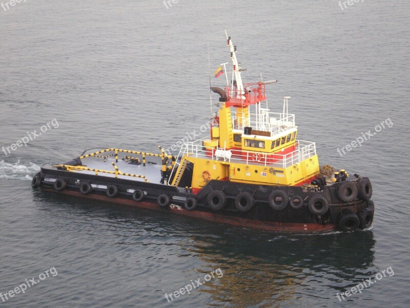 Tug Boat Tugboat Nautical Free Photos