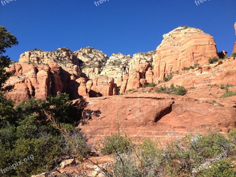 Cathedral Rock Sedona Arizona Southwest Red