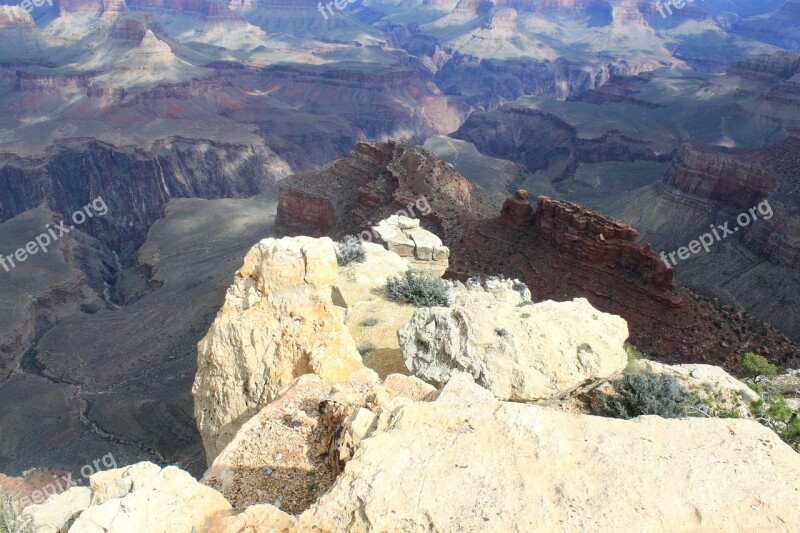 Grand Canyon Usa Nature Park Arizona Canyon