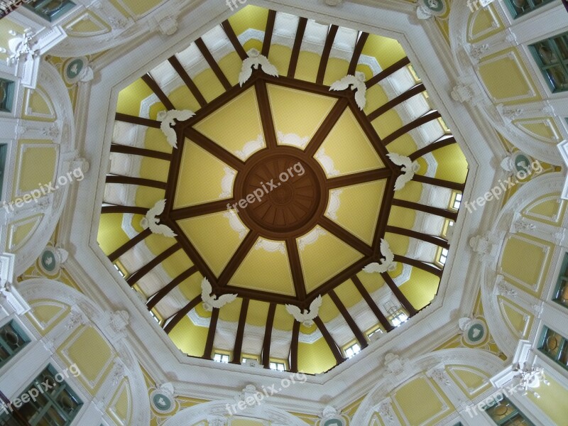 Tokyo Station Building Geometric Patterns Motif Free Photos