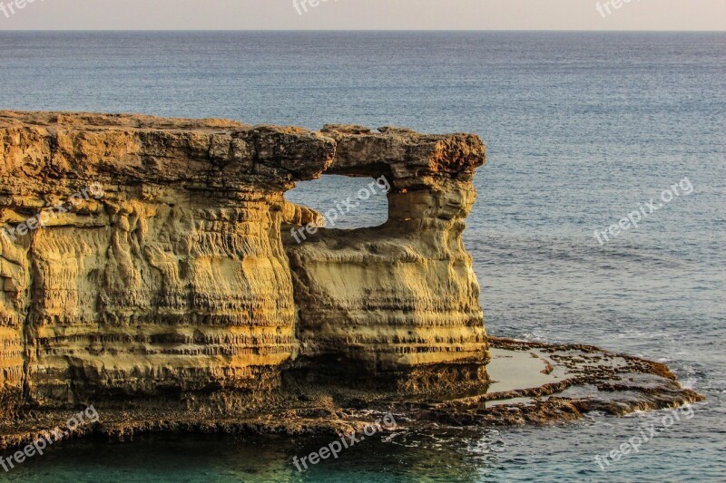 Cyprus Cavo Greko Sea Caves Free Photos