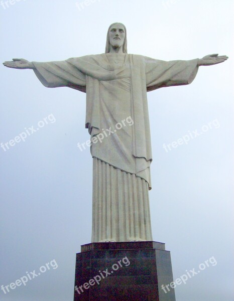 Christ The Redeemer Rio De Janeiro Tourism Statue Monument