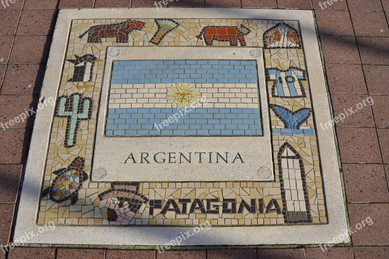 Argentina Team Emblem Emblem Soccer Football