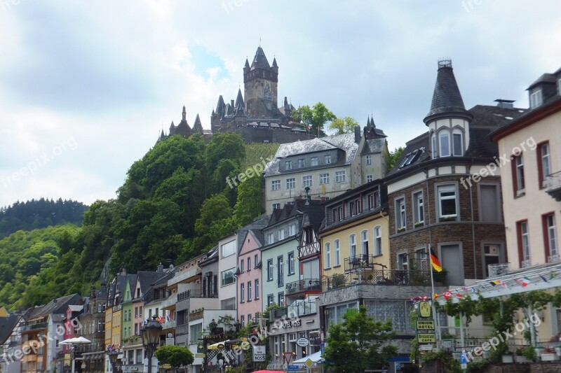 Cochem Mosel Castle Stadtvodergrund Free Photos