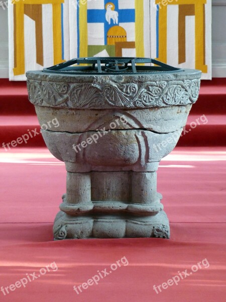 Verden Of All Dom Baptismal Font Church Baptism