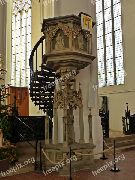 Verden Of All Dom Church Pulpit Sermon