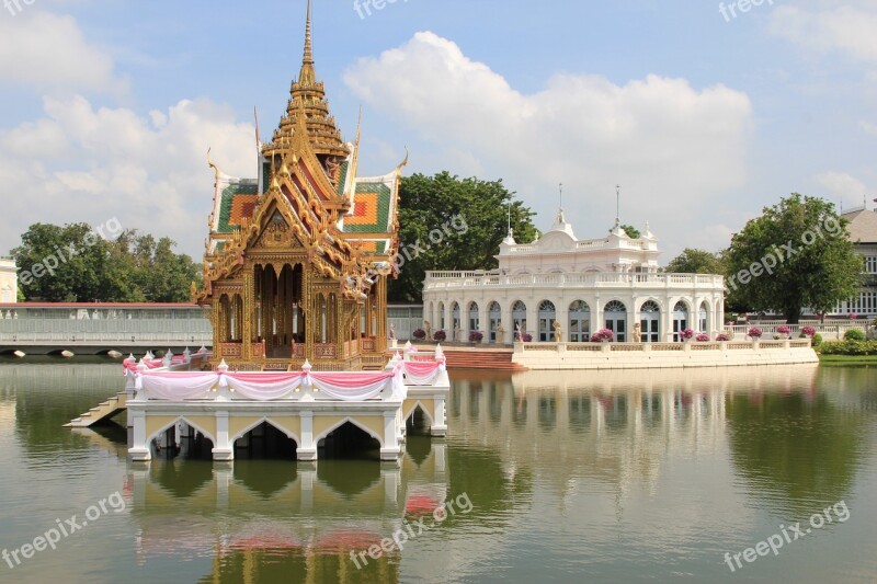 Thailand Ayutthaya Bang Pa In Historical Landmark