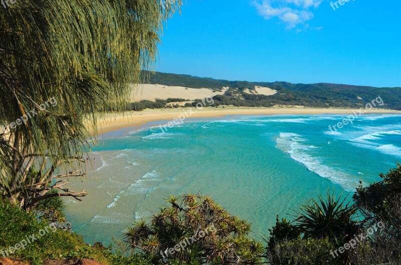 Fraser Island Kgari Indian Head Beach Coast